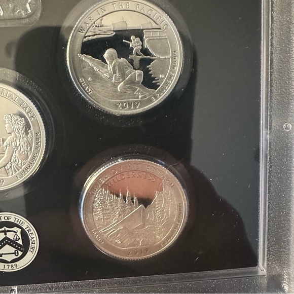 2019 U.S. Mint Silver Proof Set w/ COA & 2019-W Lincoln Cent – 10 Coins - Picture 7 of 16